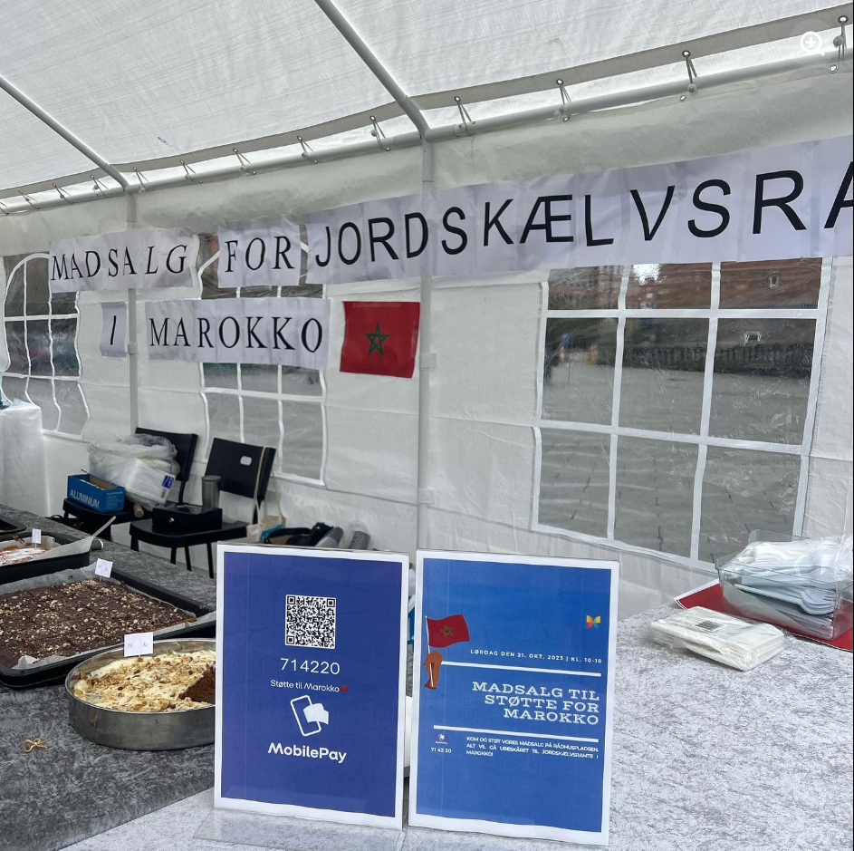 Madsalg til støtte for Marokko